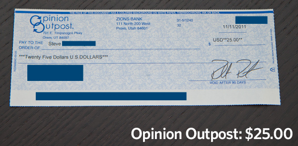 Opinion Outpost Review - Check