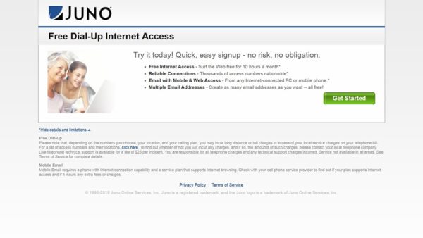 Juno Homepage