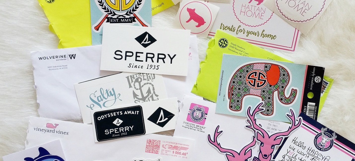 Companies That Will Send You Free Stickers and How To Get Them